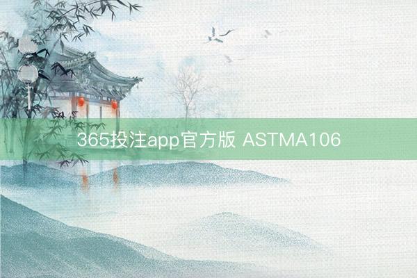 365投注app官方版 ASTMA106